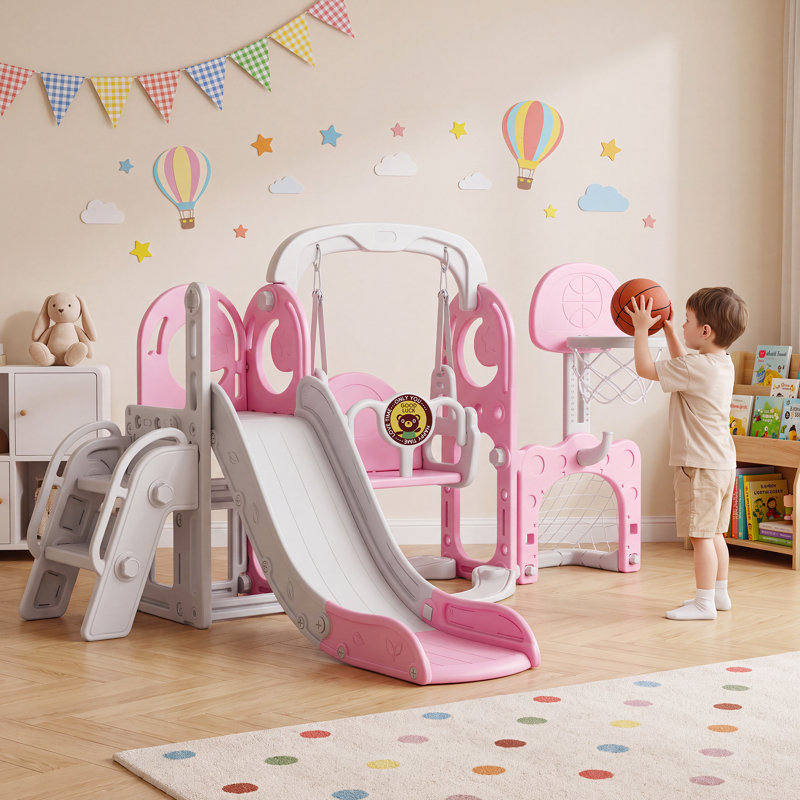 Ensemble de jeu 7-en-1 pour enfants, Pink
