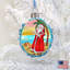 Keepsake 2'' Handmade Glass Holiday Shaped Ornament