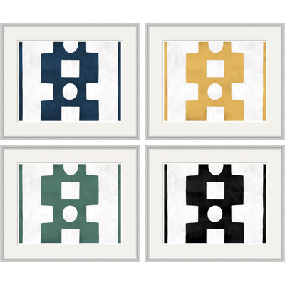 Abstract Variations I-IV Print by Paule Marrot