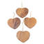 Ornement faîteau Simple Hearts