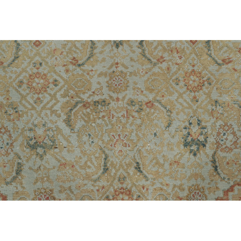 Antique One-of-a-Kind 4'9" X 9'7" Hand Knotted Area Rug