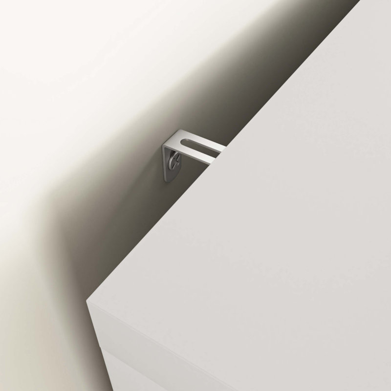 Commode 8 tiroirs pour chambre à coucher, Blanc