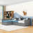 Daybed with 3 Drawers and Bookshelf-1885626450