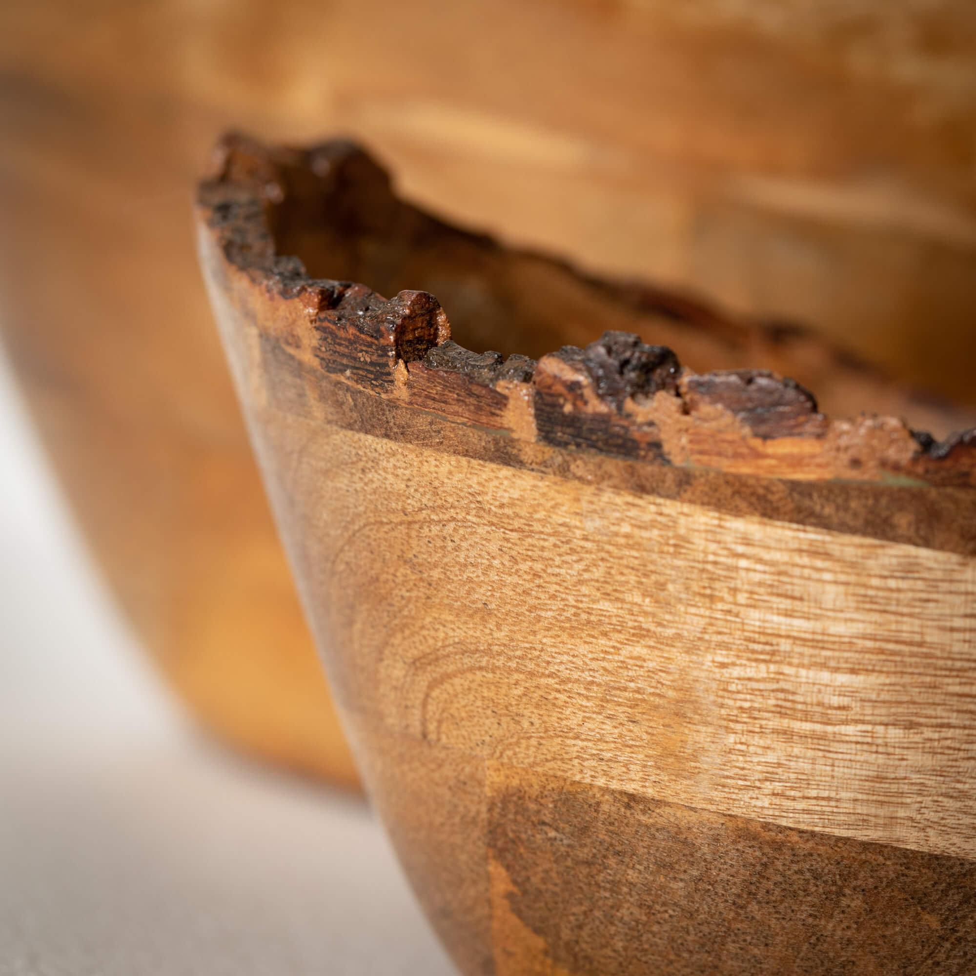 Dariana Wood Decorative Bowl 2