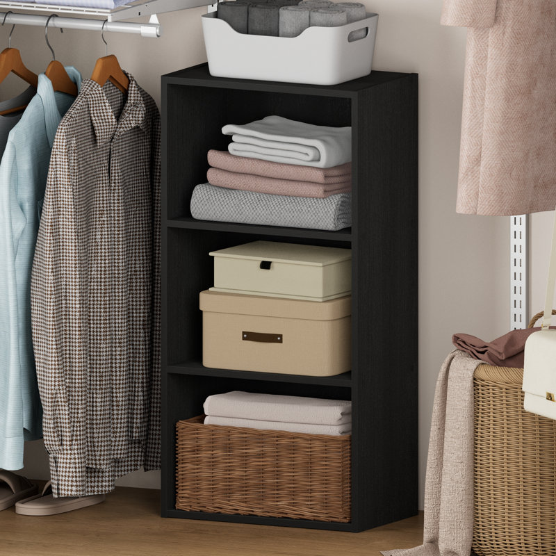 Rangement polyvalent à 3 niveaux Furinno Reed, (3 tablettes) H 31,41 po x l 15,55 po x P 9,3 po, Blanc