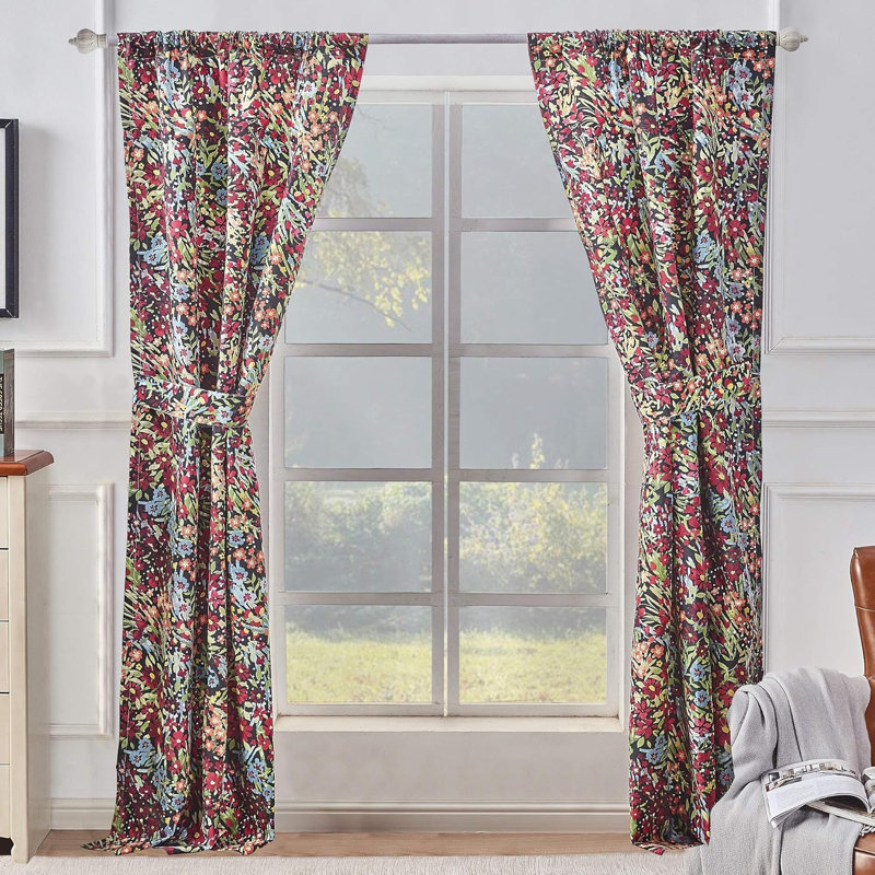 Greenland Home Fashions Alice Window Panel Pair