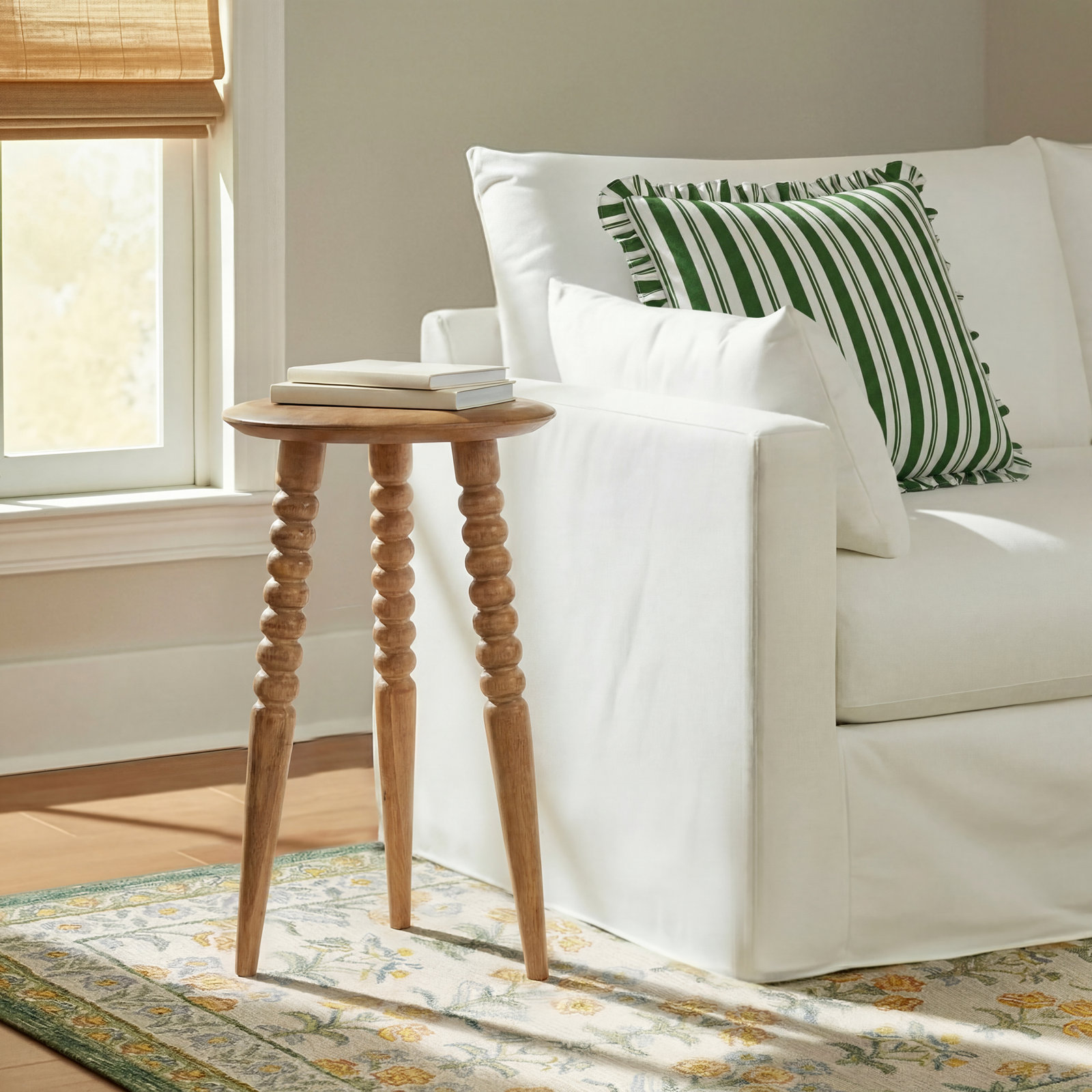 Lessing End Table, Brown