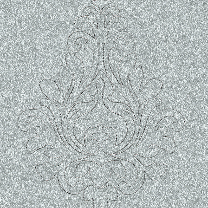 Nobile 3.2m x 70cm Wallpaper Tile, Silver and metallic