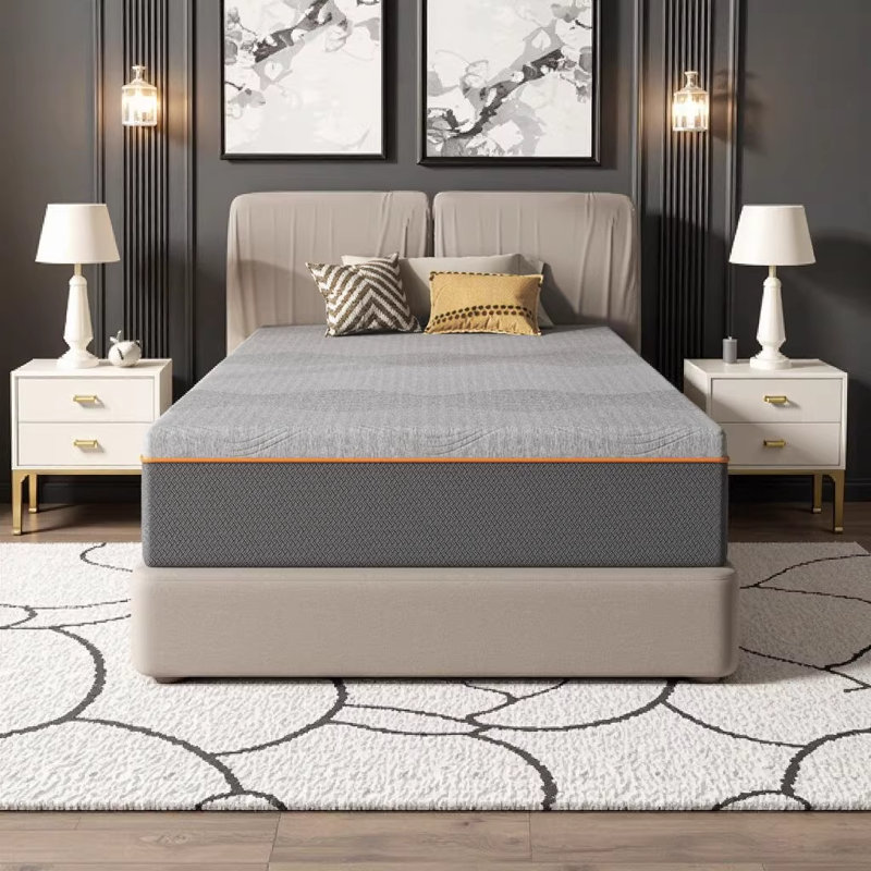 Full Size 10 Inch Memory Foam Mattress, Fiberglass Free with Medium Feel, Breathable Cooling Layers and Certified Safe Materials