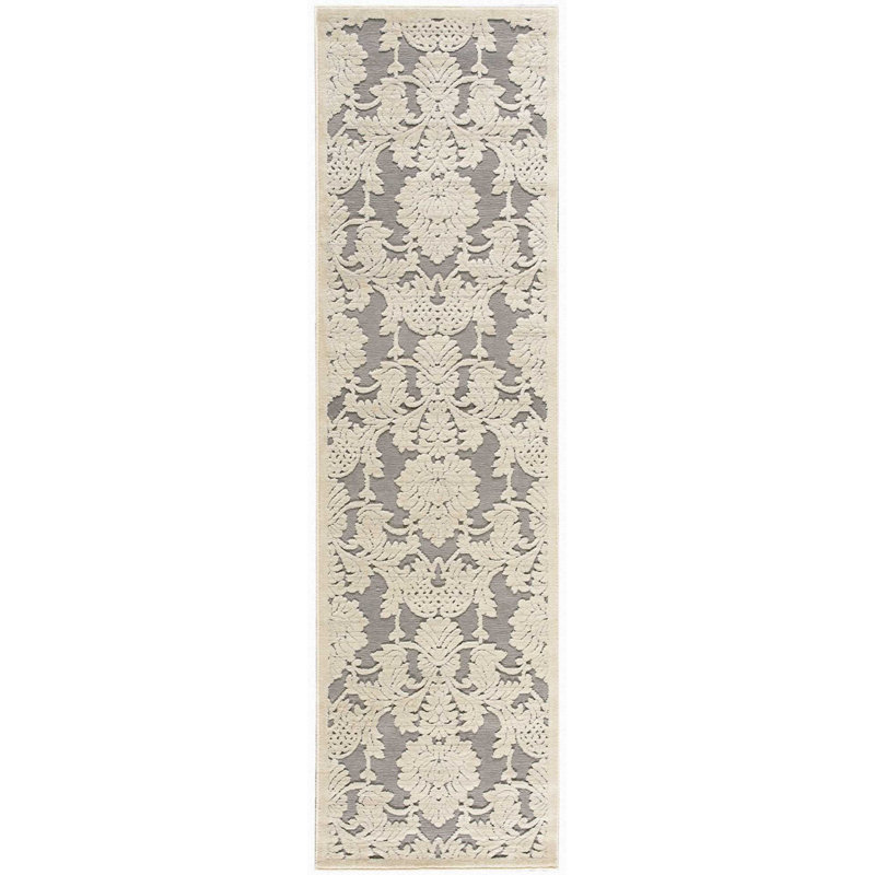Exmore Performance Floral Indoor Rug, Runner 2'3" x 8'