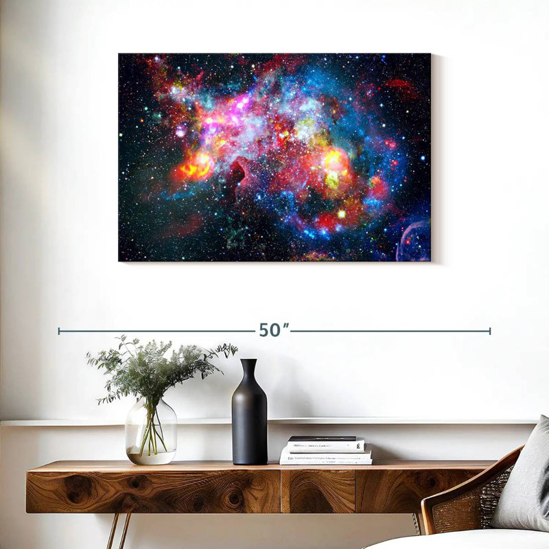 Oberle Nebula Clouds, 24" H x 36" W