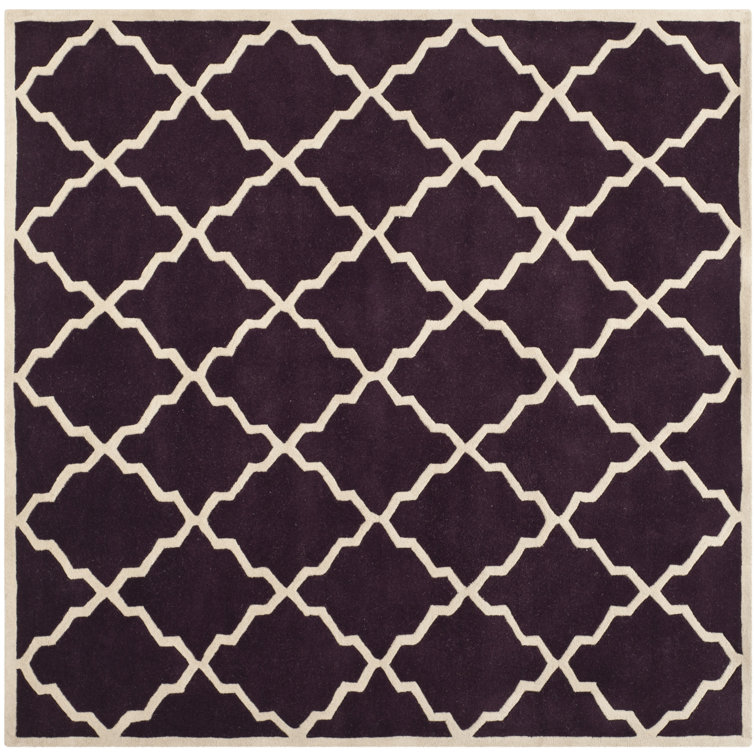 Carolene Hand Tufted Wool Geometric Rug