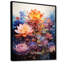 Orange orange, art bouddhiste lotus mandala - art mural bouddhisme-2113187629-2113187795