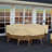 Paulding Water Resistant Patio Dining Set Cover with 3 Years