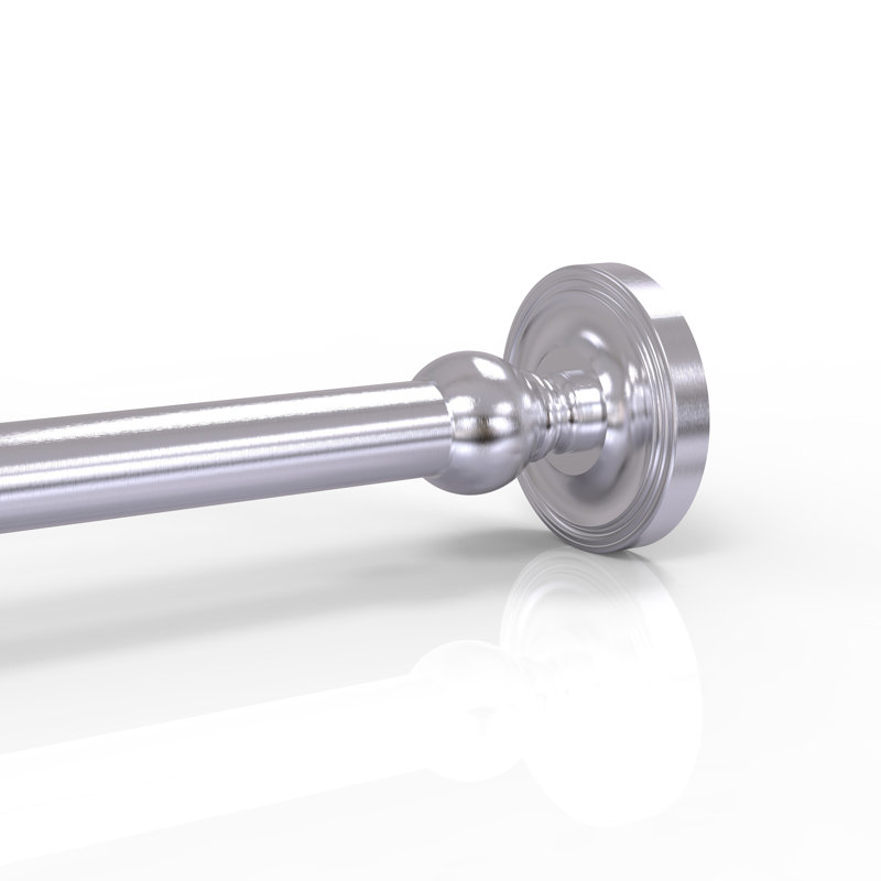 Écusson de rideau de douche Gober, Chrome satiné