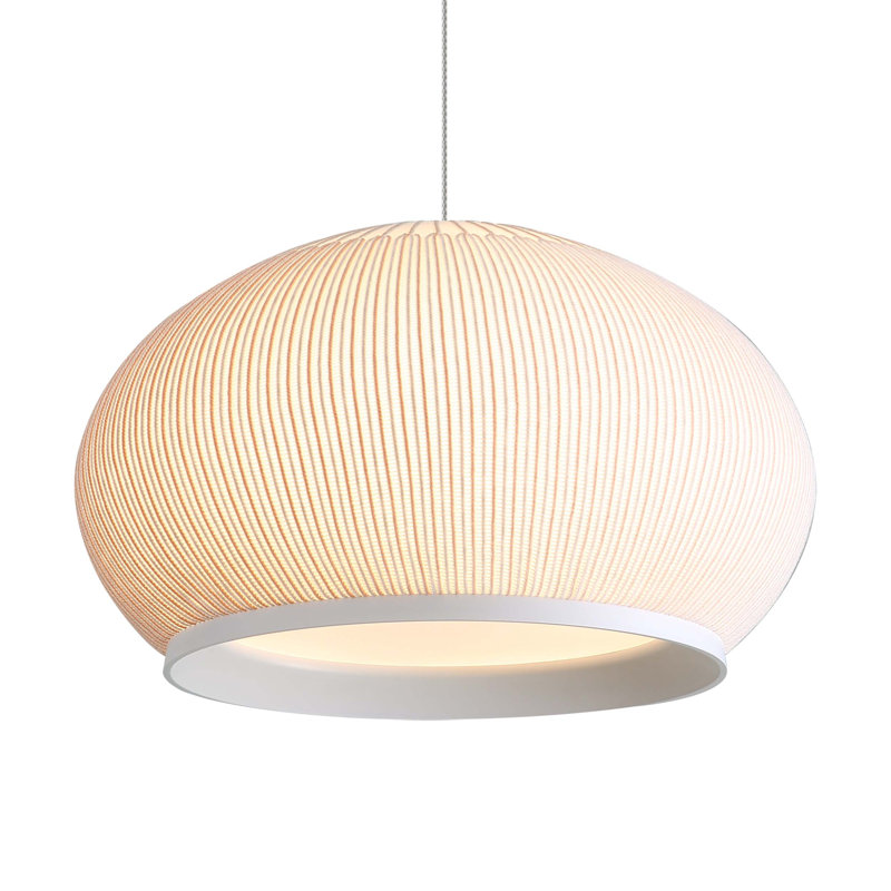 Luminaire suspendu DEL 14 po Ulrich, H 11,25 po x l 17,75 po x P 17,75 po