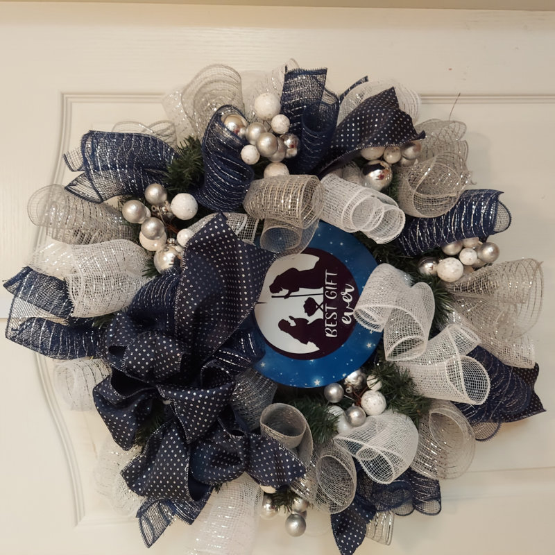 Handcrafted Faux 24'' Wreath