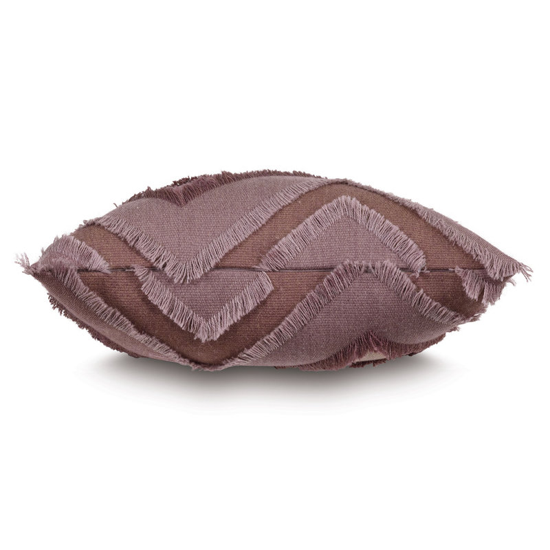 Housse et insert de coussin décoratif Studio 773 Lifestyle Jacinto Chevron, Lilas