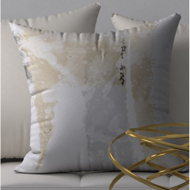Tiny Fast Square Pillow Cover & Insert, 18" x 18"