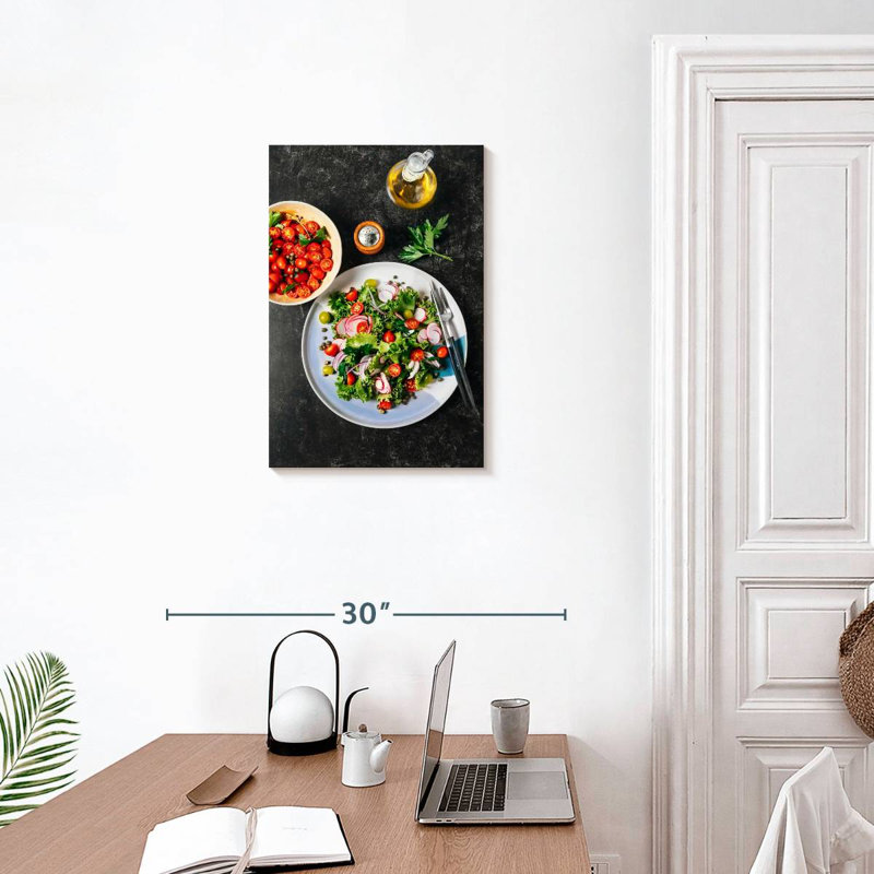 Yarlin Vegan Salad, 24" H x 16" W