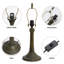 Lampe de table 19 po H Tiffany