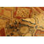 Tapis décoratif en laine noué à la main de conception unique noué à la main new age de style persan paki/beige 3 pi 2 po x 5 pi 3 po