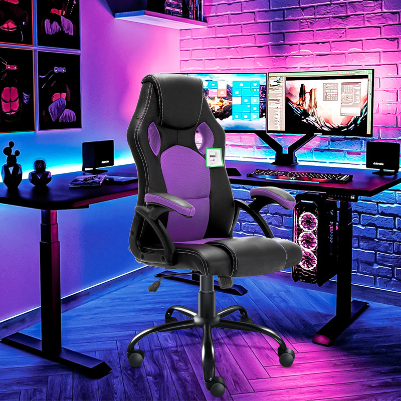 Office Chair, Purple