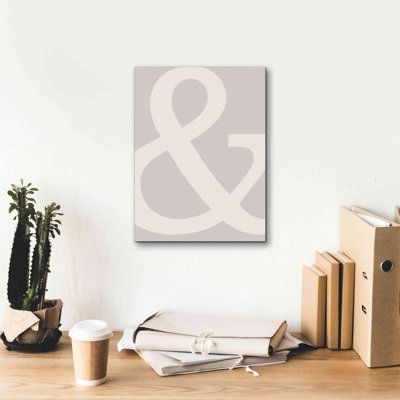 «&» par Design Fabrikken, estampe numérique sur toile