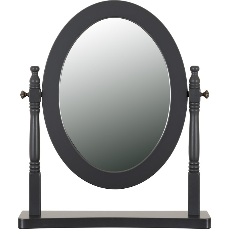Kyle Free standing Dresser Mirror, Grey