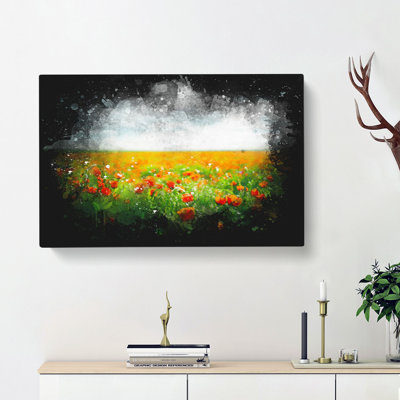 Poppy Field Dreams - Wrapped Canvas