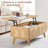 39.4" Lift Top Coffee Table with Storage-1955626149