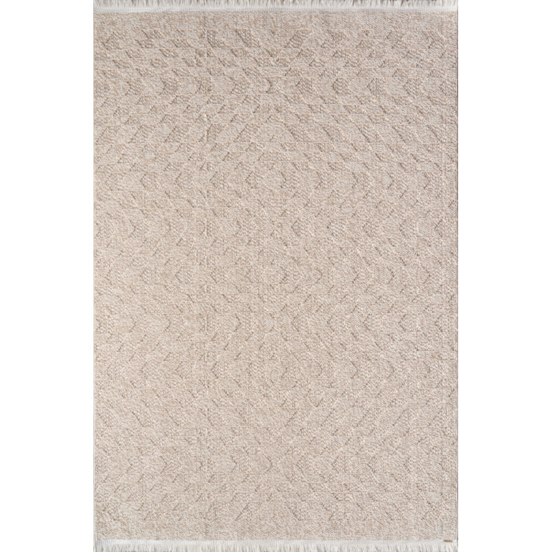 Tapis en coton Parvaneh, Carré 2 pi 8 po 