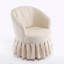 Fauteuil club pivotant rembourré Badri-535075862