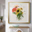 Arrangement de tournesol - peinture encadrée-1919916949-1919916948