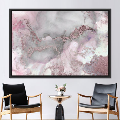 Abstract Marble Artwork - Luxury Canvas Print for Modern Wall Decor