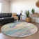 Premium Machine Washable Cerrito AMF505 Blue Rug