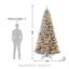 Arbre de Noël artificiel avec lumières Guillema-1000800573