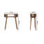 Jettie 70cm Solid Wood Console Table