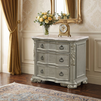 Faxon Nightstand Champagne