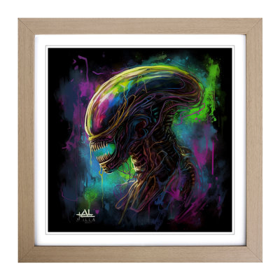 Single Picture Frame Print on Wood