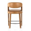 Hawkins Upholstered Bar Stool with Solid Wood Frame with Metal Frame-662965986-662965985