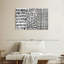 Ensemble 3 pièces Avery Abstract Bold Scribbles Abstract II sur toile-92760551