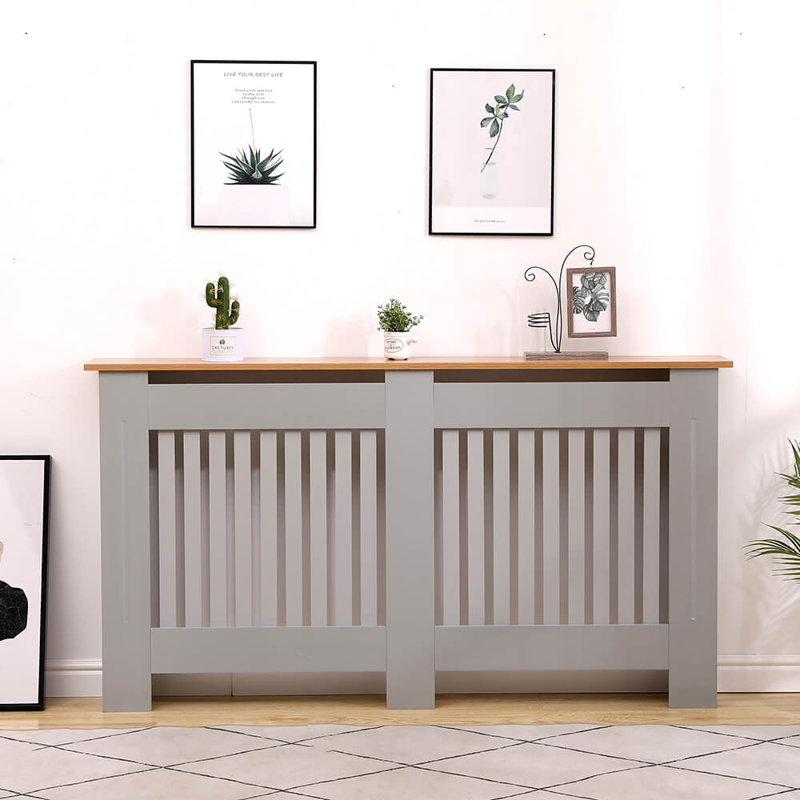 Sloane Radiator Cover, 81.5cm H x 151.5cm W x 19cm D