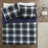 All Season Microfiber Bedding Sets, Navy Comforter, Modern Style For Home