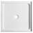 38 W 38 D Square Base Shape Double Shower Base No Integrated Seat Included