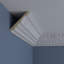 Moulure de couronne Wakefield H 4 3/4 po x P 4 3/4 po x F 6 3/4 po x L 94 1/2 po