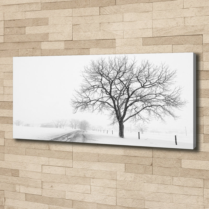 Winter Tree - Wrapped Canvas Print