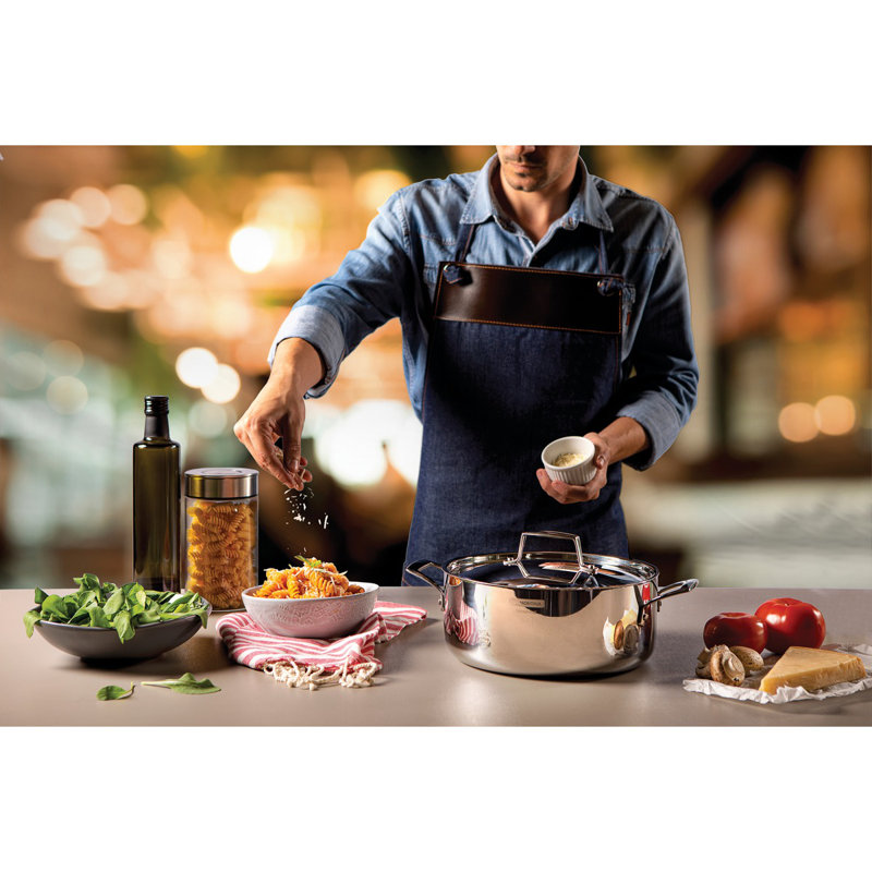 Tramontina Grano 3-PLY Stainless Steel Casserole 24 cm (4.7l)
