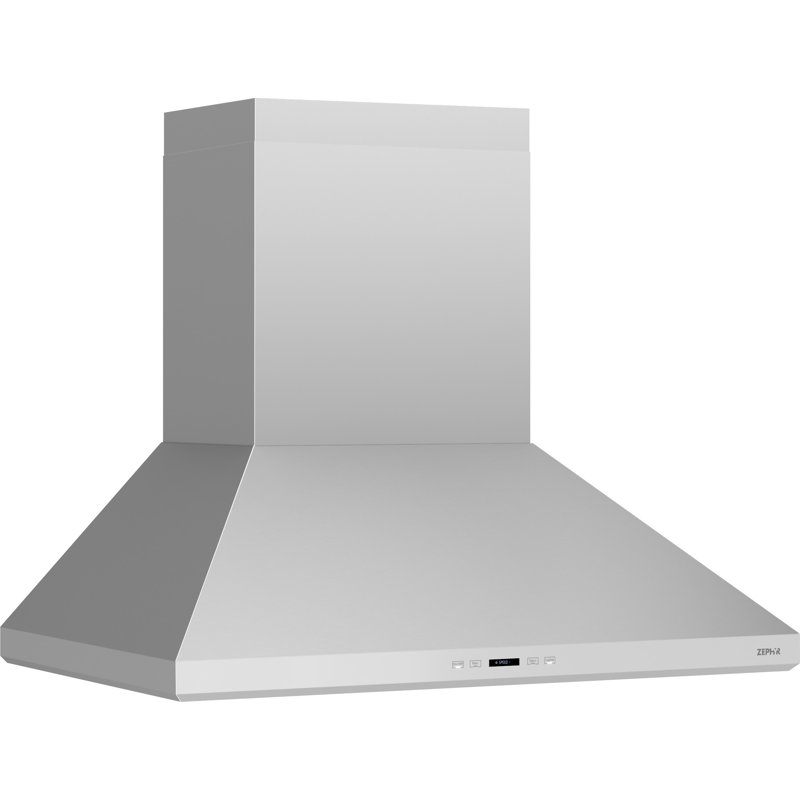 Hotte murale Zephyr Siena 36 pouces 1200 CFM avec éclairage DEL en acier inoxydable
