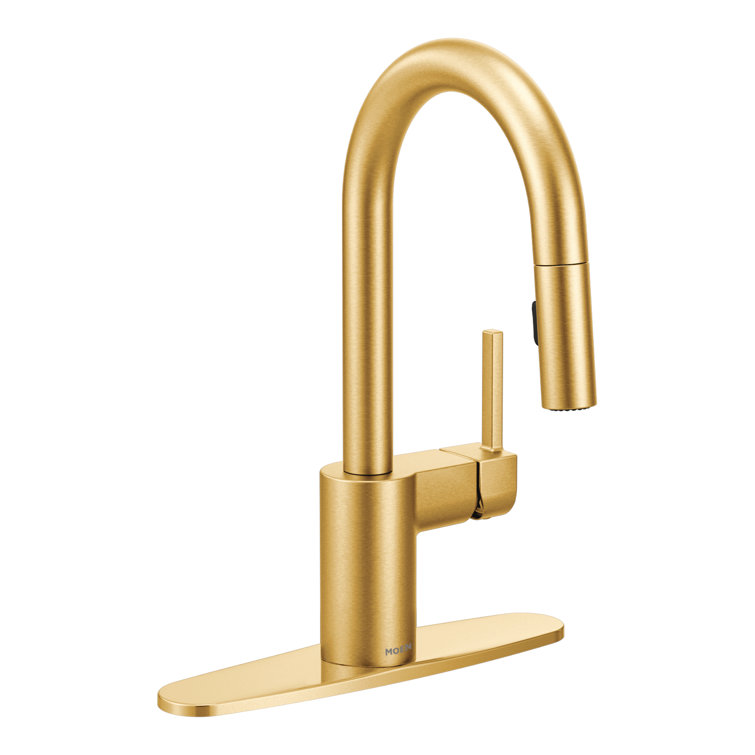 Moen Align One-Handle Pulldown Bar Faucet with Power Clean featuring Reflex